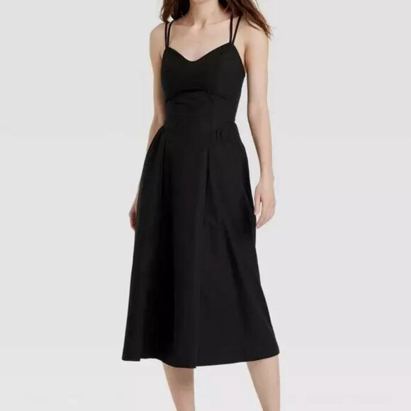 GUC A New Day Women's Sleeveless Dress w/ Pockets - Picture 1 of 4